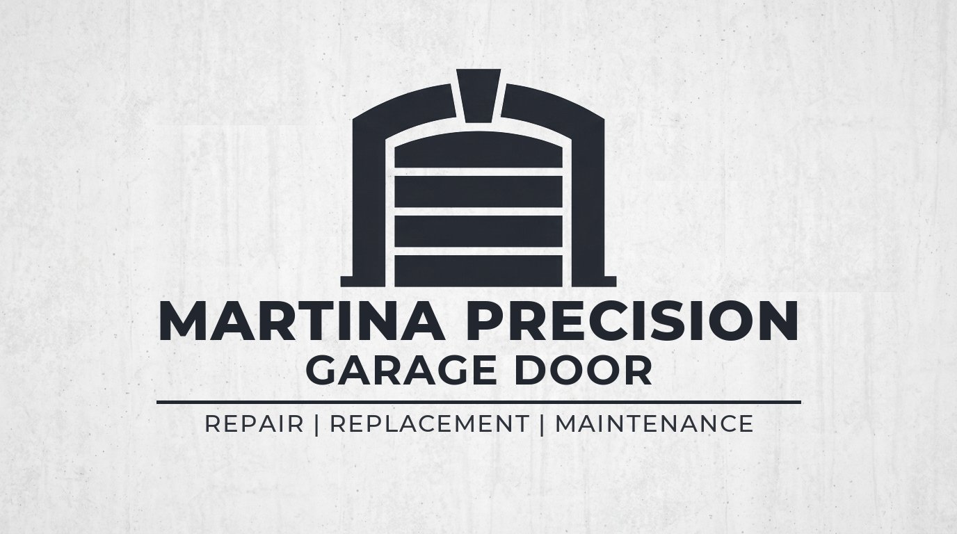 Martina Precision Garage Door Logo